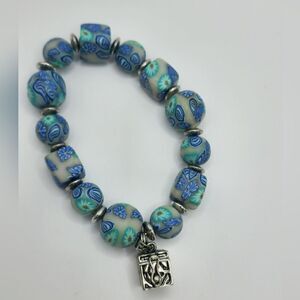 Alexa's angels prayer box beaded charm bracelet